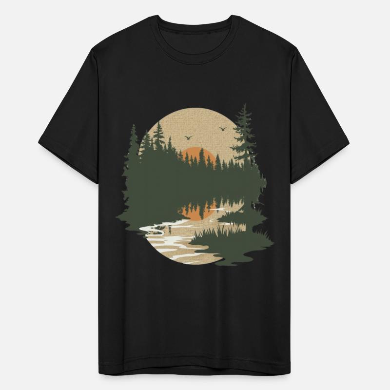 Wilderness Landscape Sunset Reflection