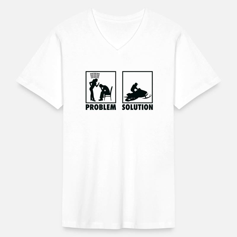 Winter Snow Jet Ski Snowmobile Statement Problem