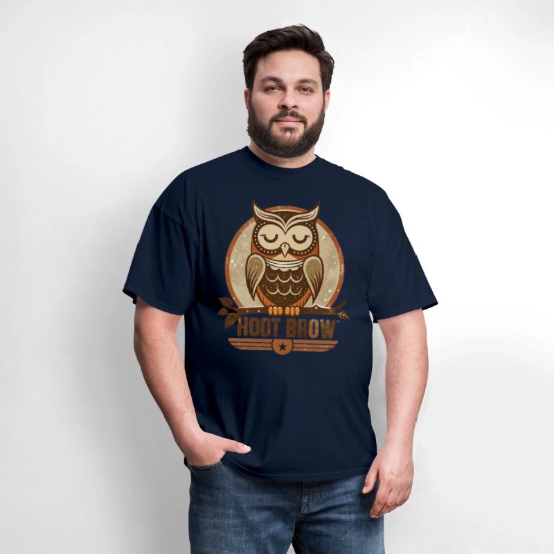 Wise Owl Hoot Brow Vintage Streetwear Style