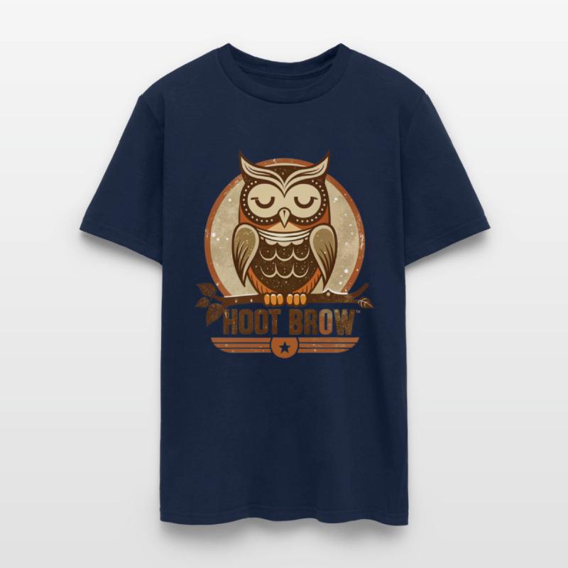 Wise Owl Hoot Brow Vintage Streetwear Style