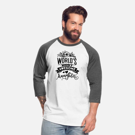 World s most awesome daughter T-Shirt Design 2023