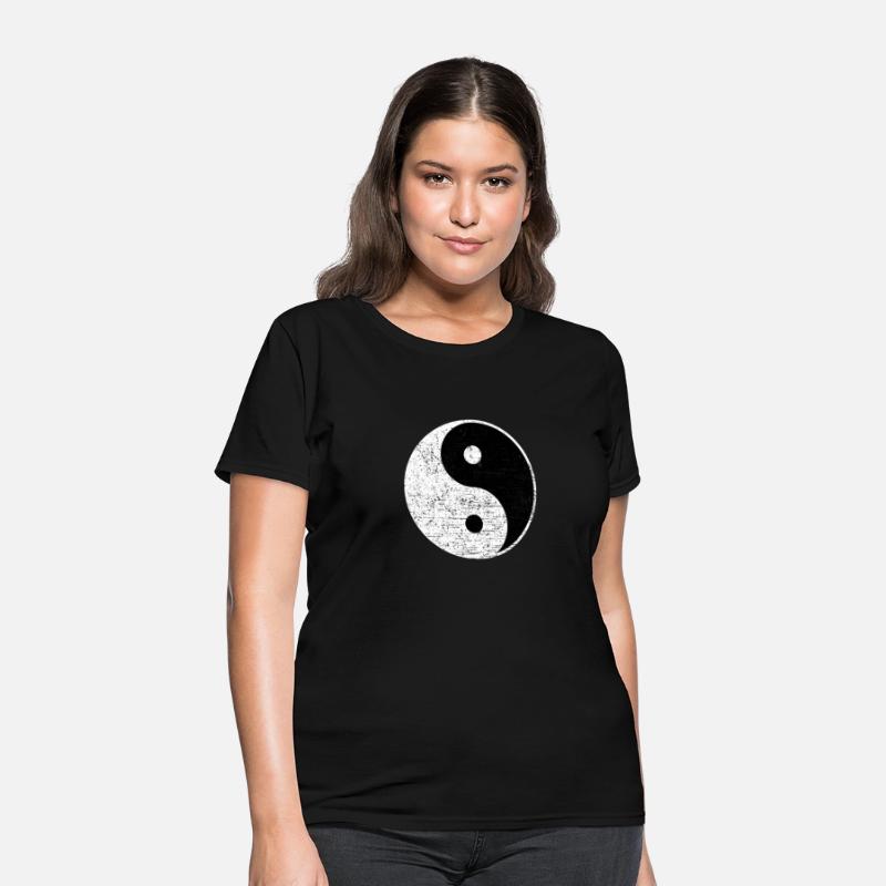 Yin Yang Retro Vintage Harmony Taoism Yoga Gift