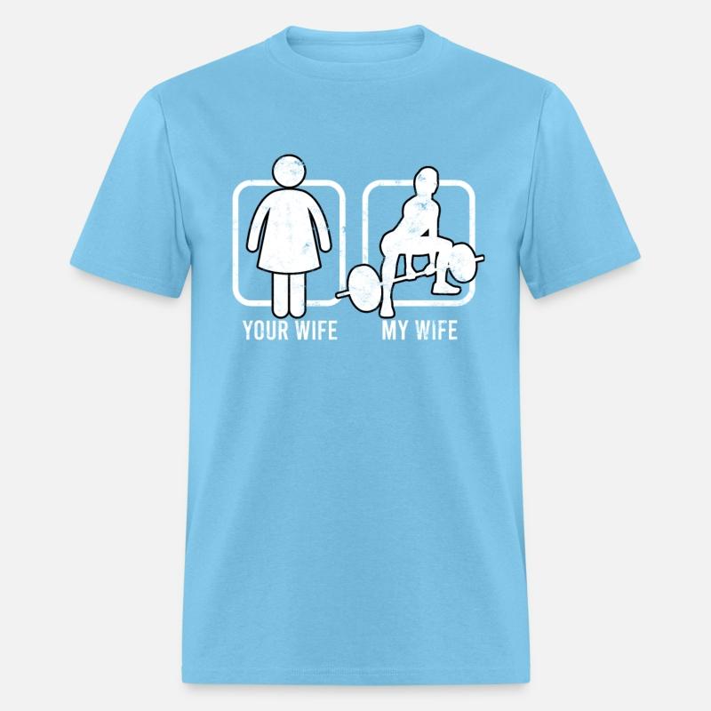Your wife my wife Deadlift Gym Workout Deadlifting