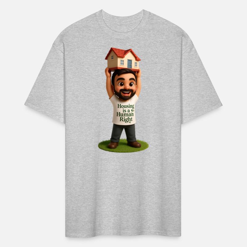 Zohran Mamdani,Housing is a Human right,3d style