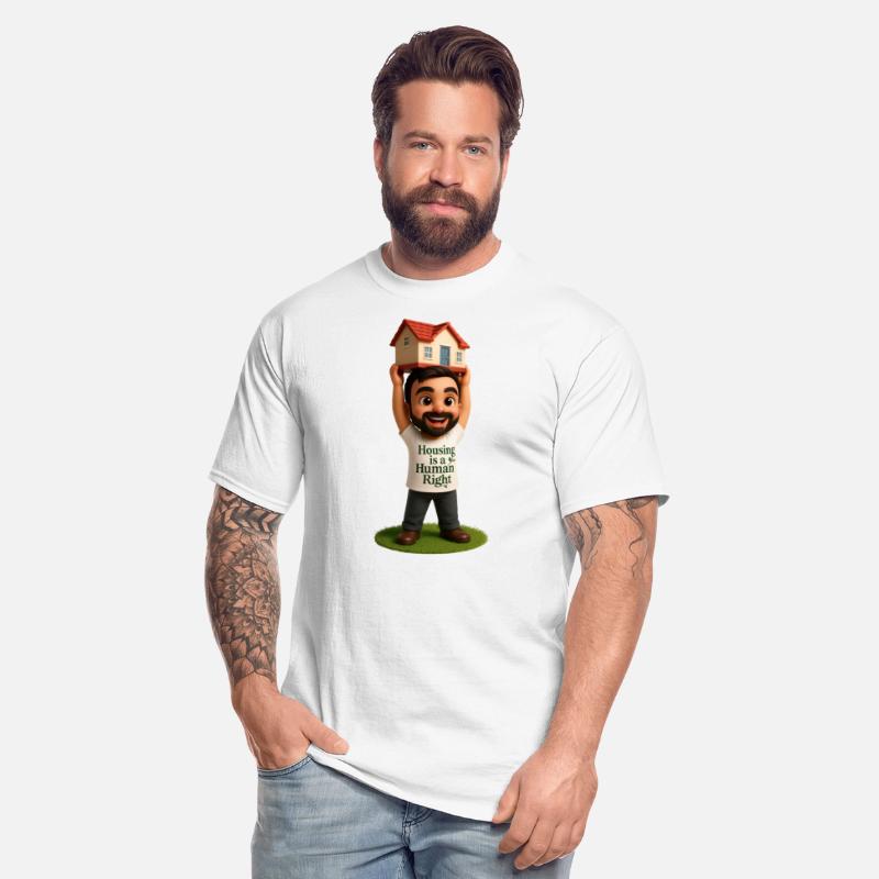 Zohran Mamdani,Housing is a Human right,3d style