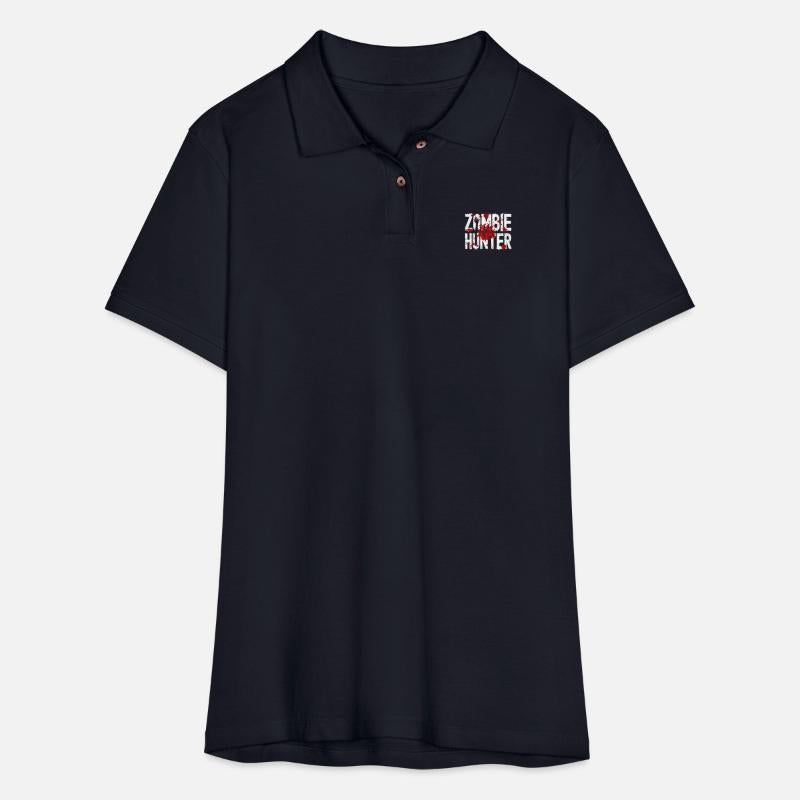 Zombie Hunter Creepy Scary Blood Splatter Zombies